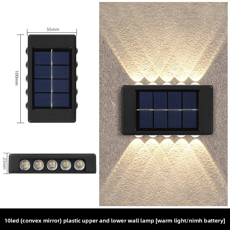 Solar Powered Outdoor Wall